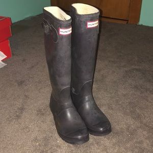 Tall hunter boots
